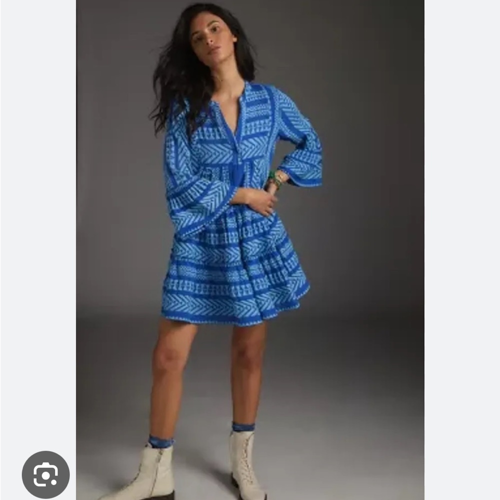 Anthropologie Devotion twins XS blue